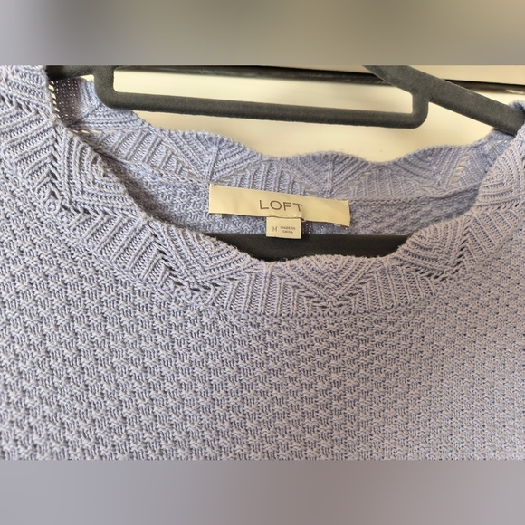 Ann Taylor Loft Women's Lavender Long Sweater Size Medium - Picture 5 of 14